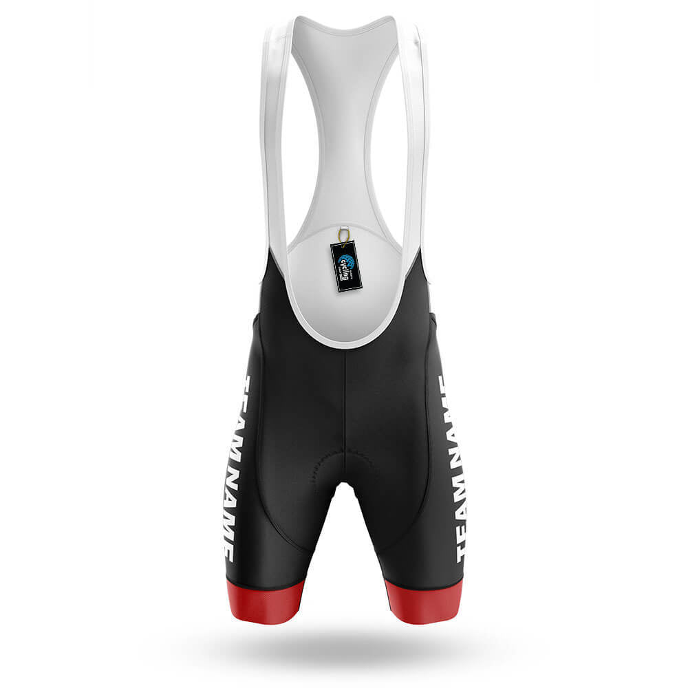 Custom Team Name M5 Red - Men's Cycling Kit