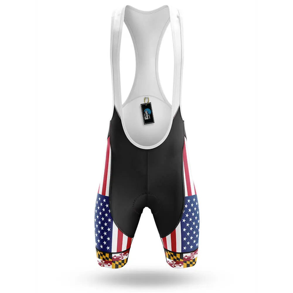 American Flag - Maryland - Men's Cycling Kit