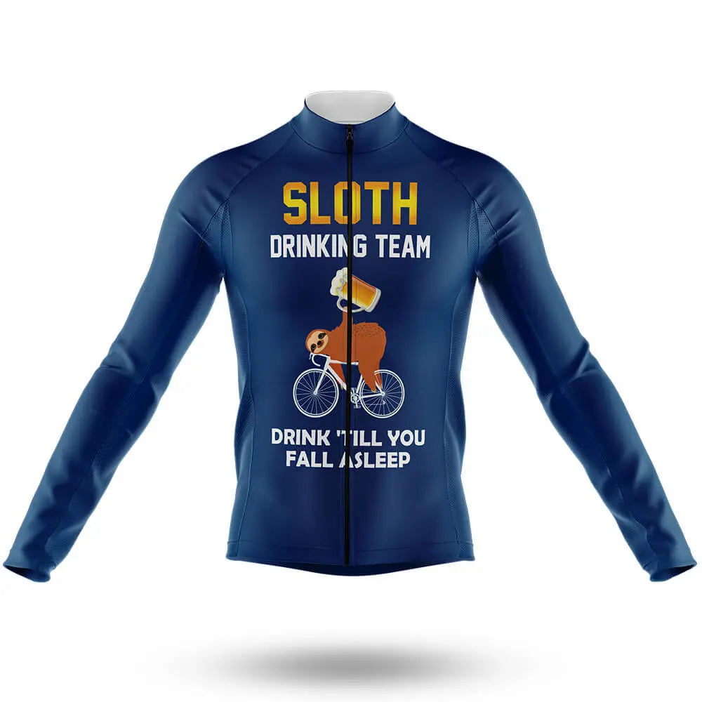 Sloth Drinking Team - Navy - Men's Cycling Kit