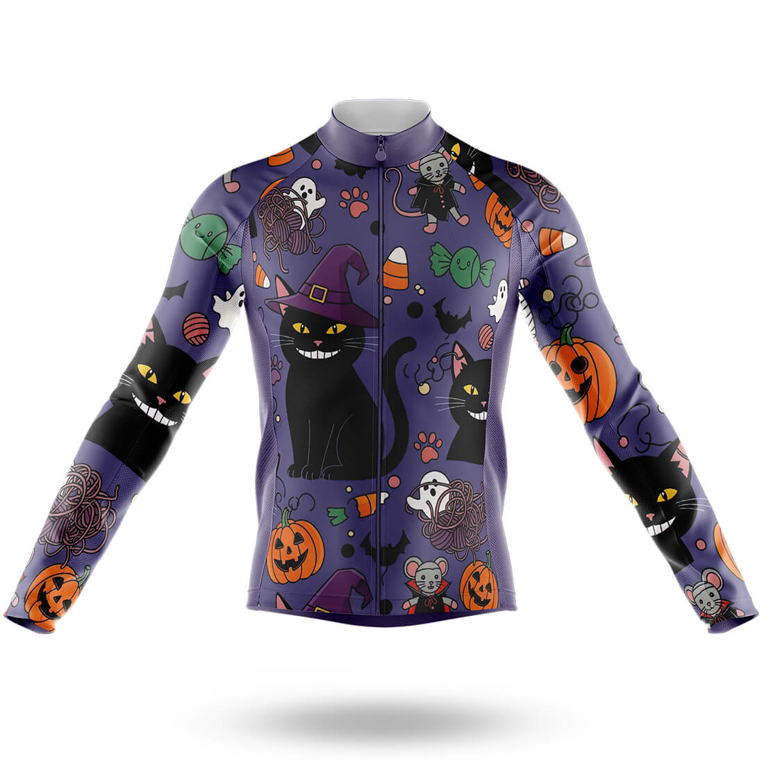 Black Cat Boo - Men's Cycling Kit