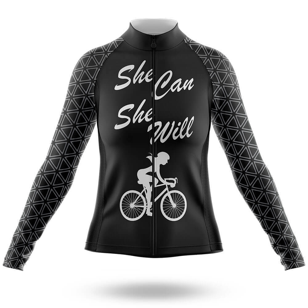 She Can She Will - Women's Cycling Kit