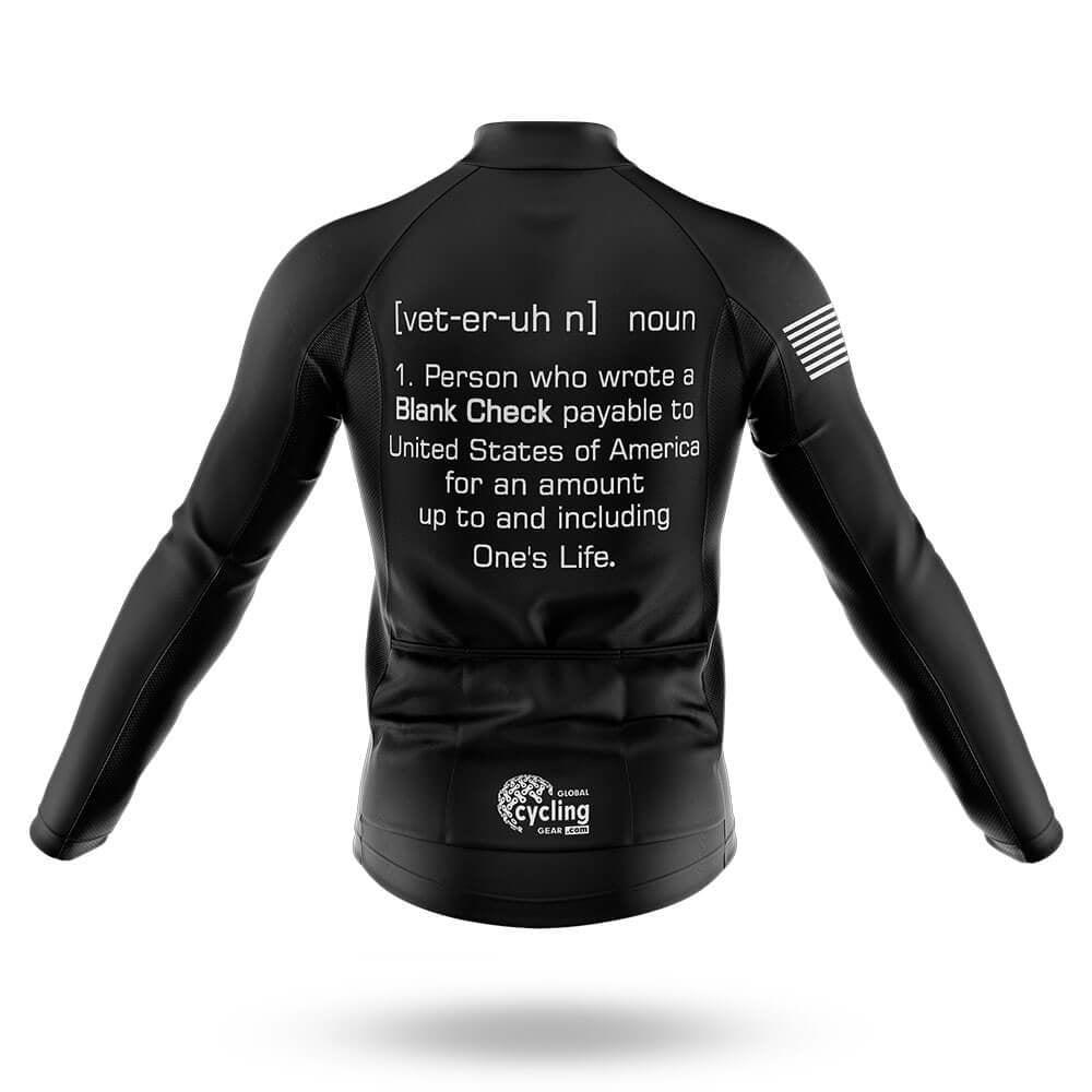 Blank Check - Men's Cycling Kit