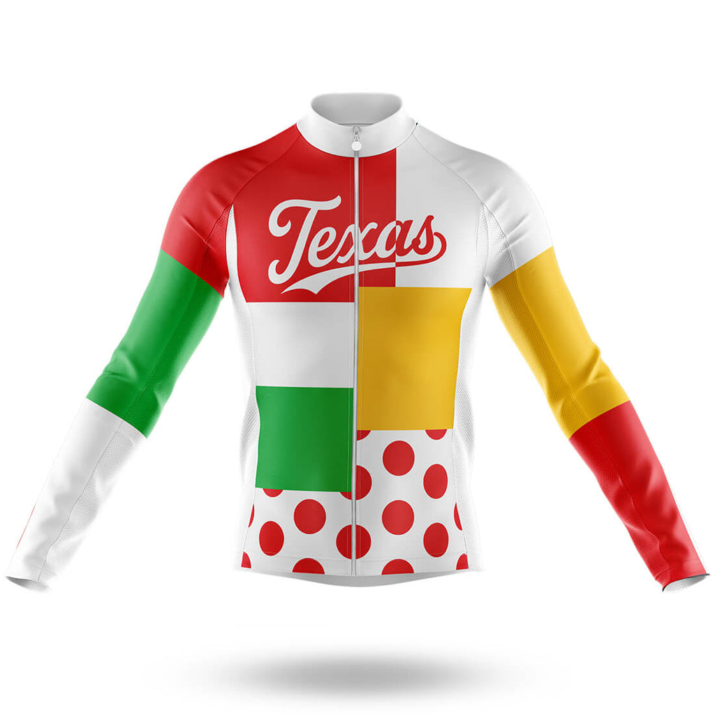 Texas 1985 Grand Tour Inspired Men's Cycling Jersey - Men's Cycling Kit