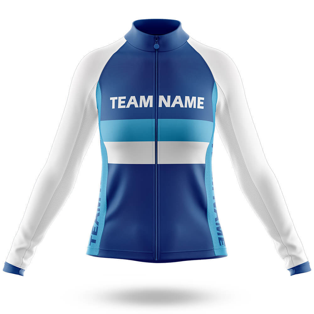 Custom Team Name M2 Navy - Women's Cycling Kit