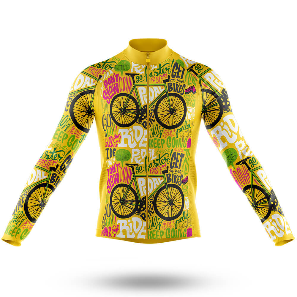 Never Stop Riding - Men's Cycling Kit