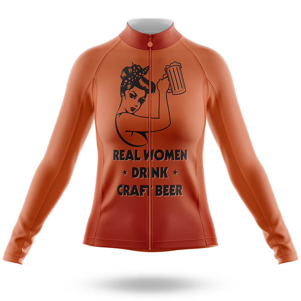 Women Drink Craft Beer - Women's Cycling Kit