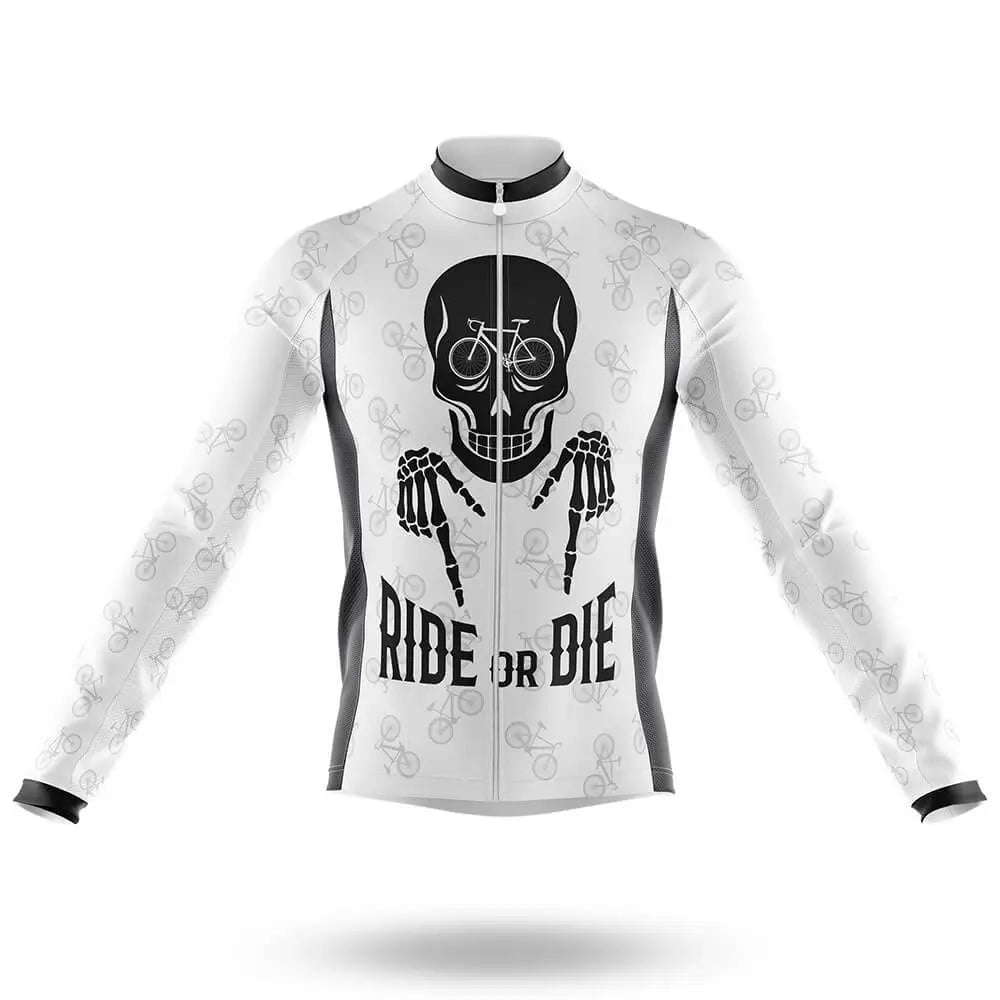 Ride Or Die V6 - White - Men's Cycling Kit