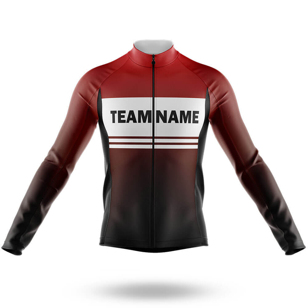 Custom Team Name S2 Black - Men's Cycling Kit