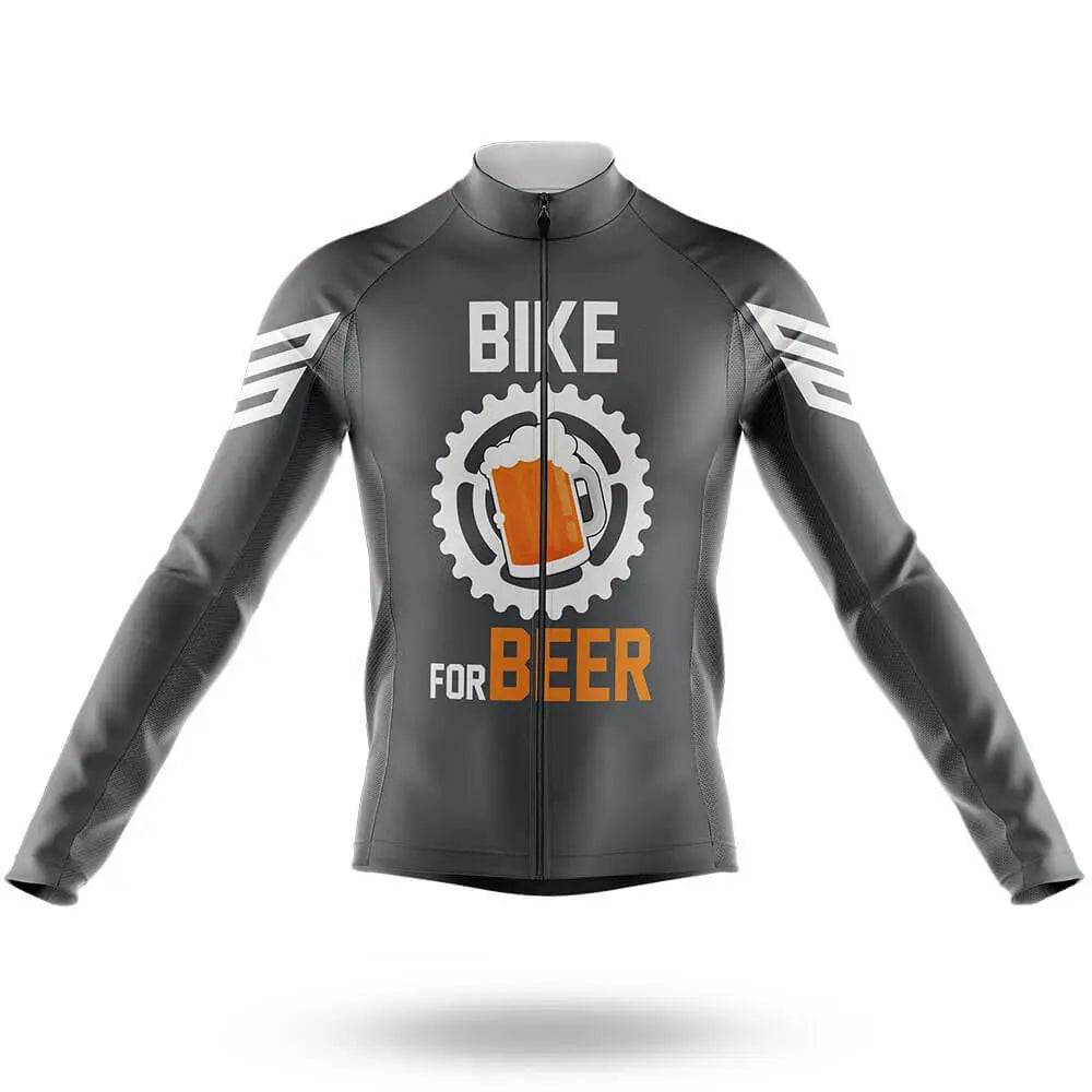 Bike For Beer V3 - Grey - Men's Cycling Kit