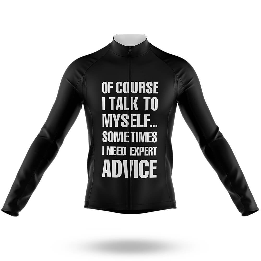 Of Course I Talk To Myself - Men's Cycling Kit