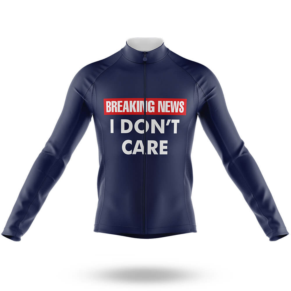 Breaking News: I Don't Care - Men's Cycling Kit