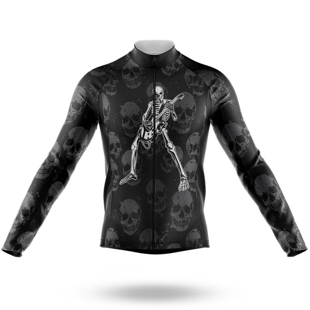 Skeleton Playing Guitar - Men's Cycling Kit
