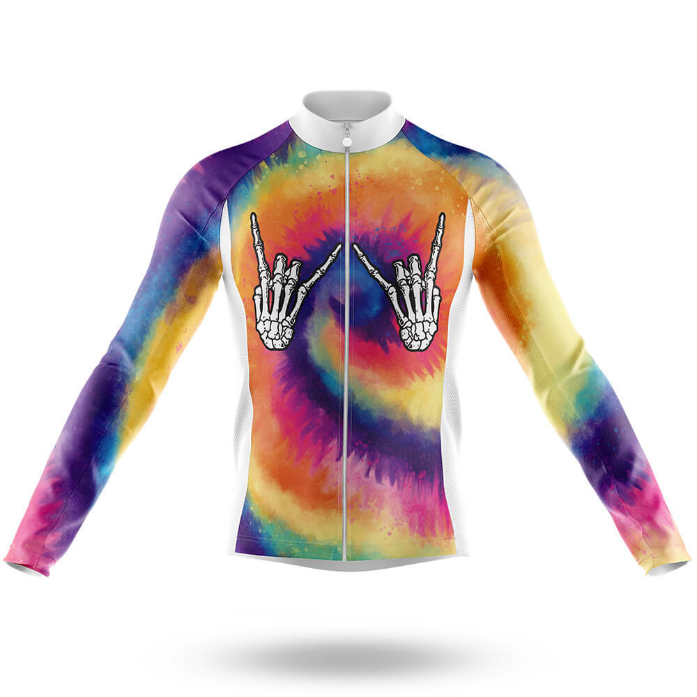 Tie Dye Rock Hands - Men's Cycling Kit