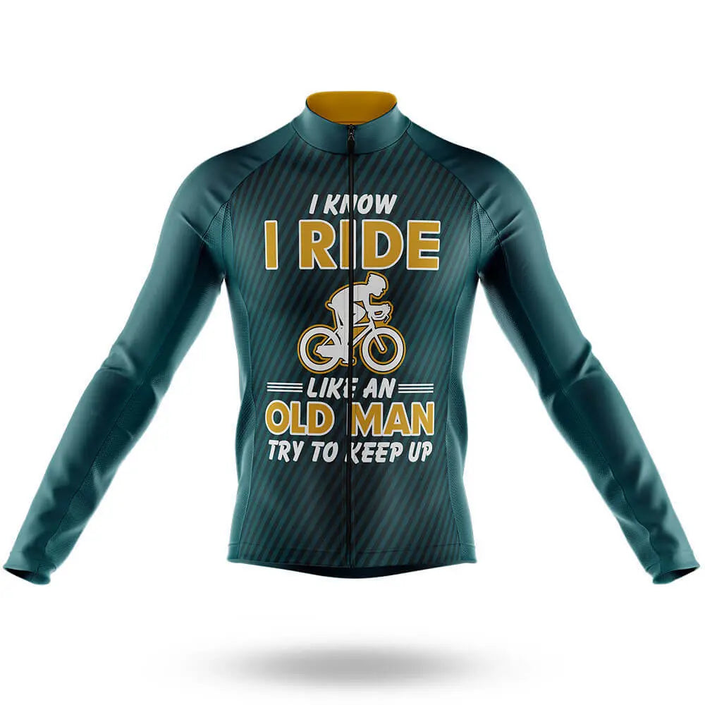 I Ride Like An Old Man V3 - Men's Cycling Kit