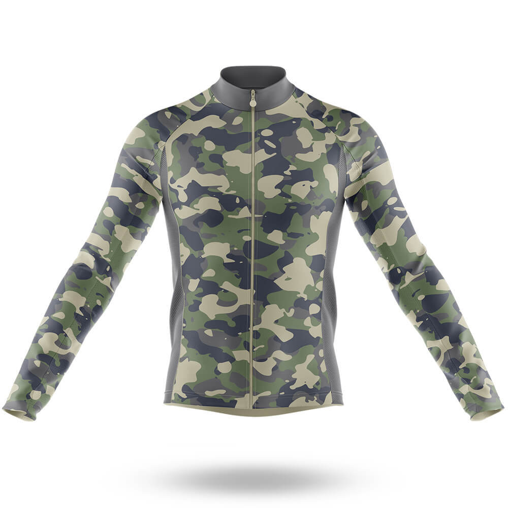 Green Camo Cycling Jersey