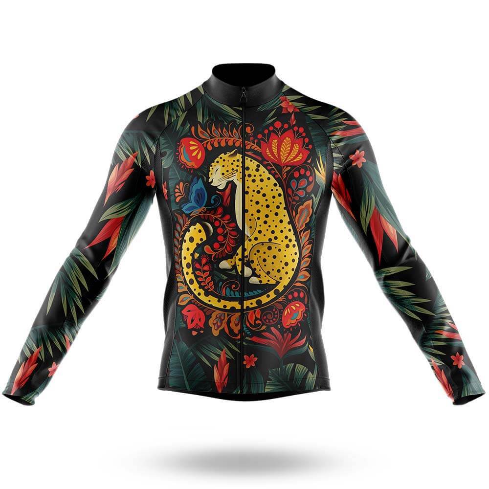 Floral Jaguar - Men's Cycling Kit