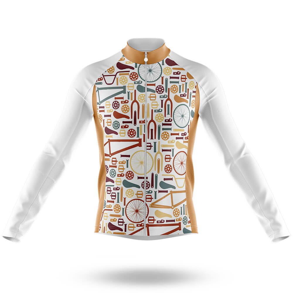Bike Gear Pattern - Men's Cycling Kit