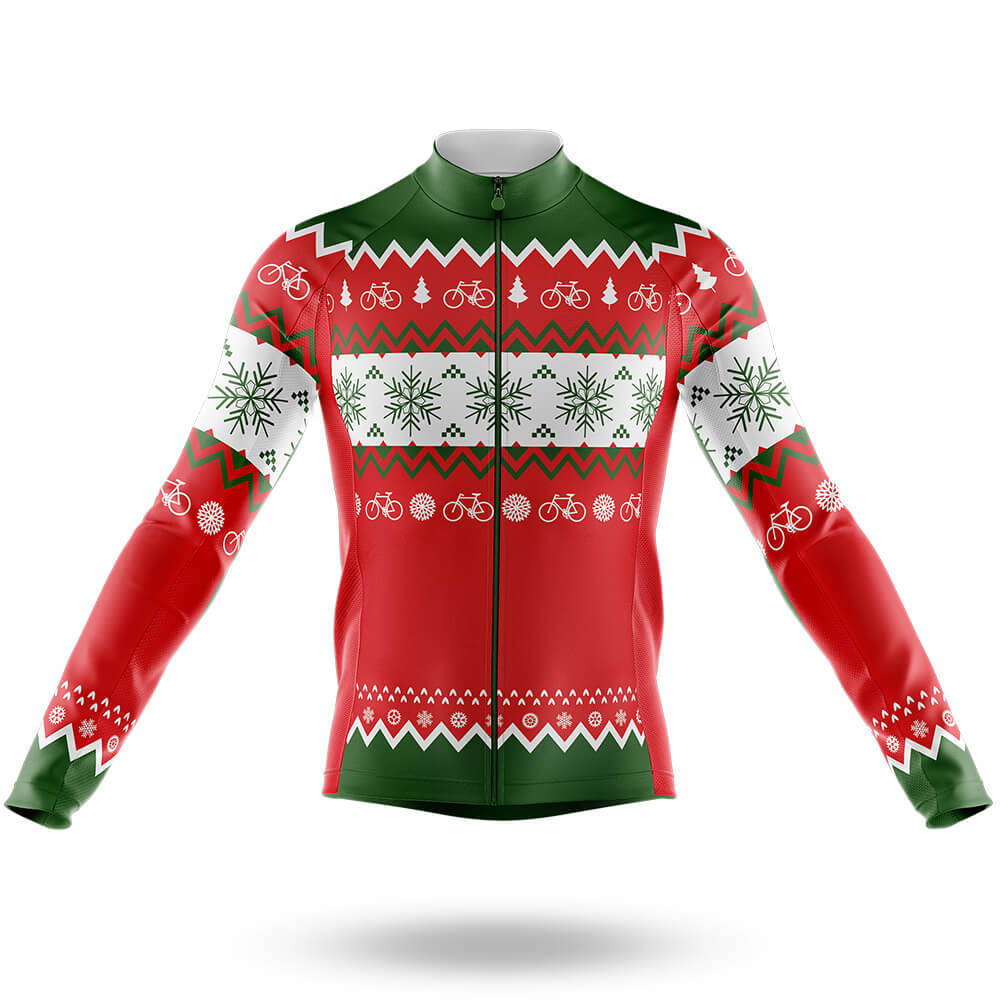 Ugly Christmas Pattern - Men's Cycling Kit