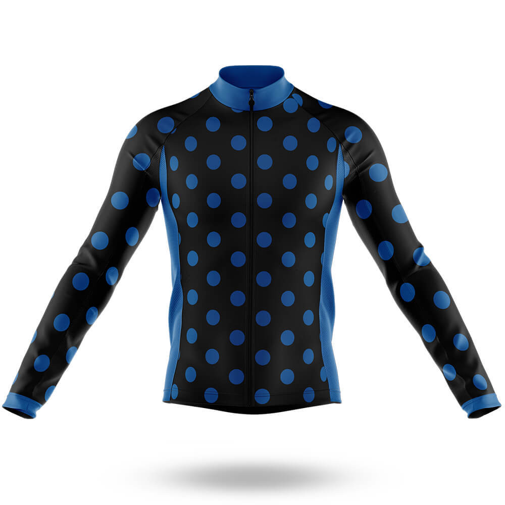 Black Polka Dot Cycling Jersey