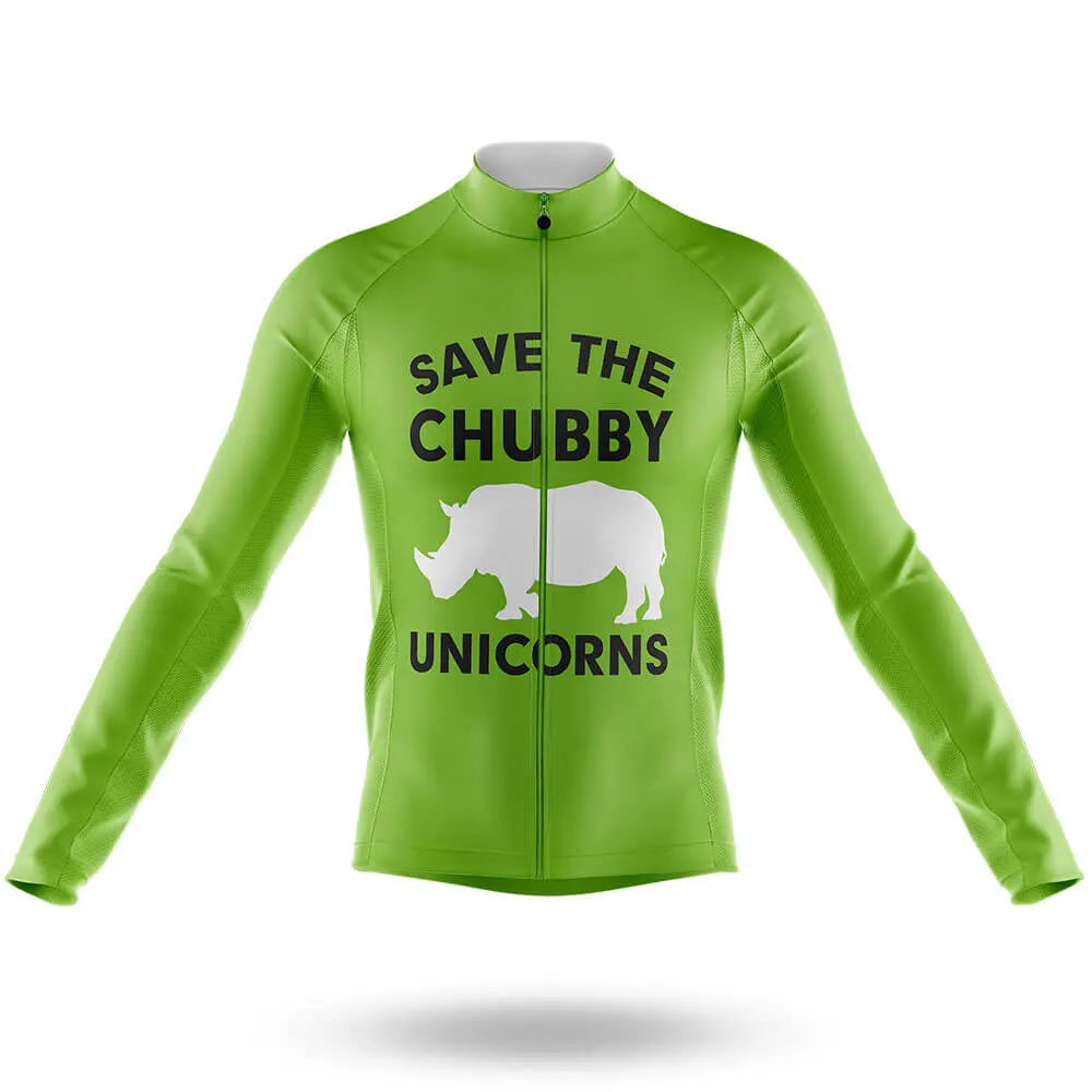 The Chubby Unicorn V6 - Green - Men's Cycling Kit
