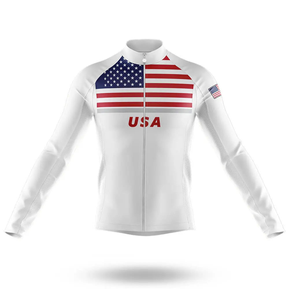 USA S12 - White - Men's Cycling Kit