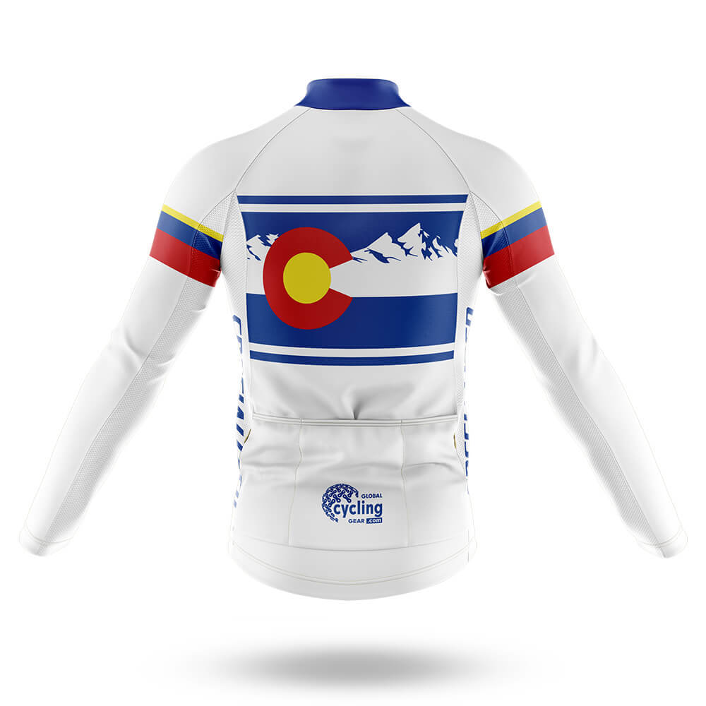 White Blue Colorado - Men's Cycling Kit