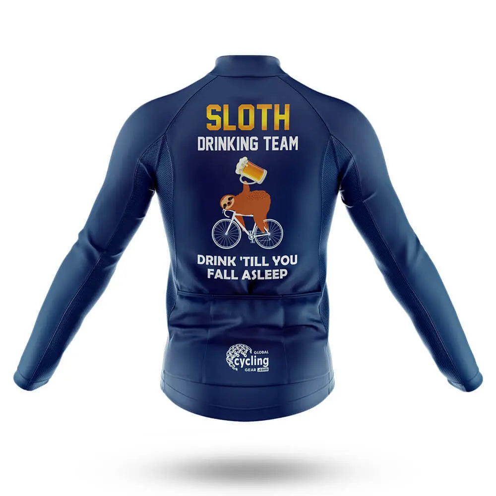 Sloth Drinking Team - Navy - Men's Cycling Kit