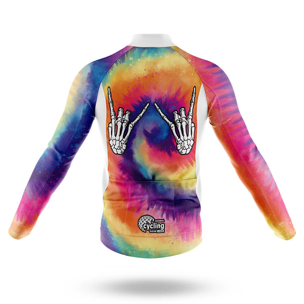 Tie Dye Rock Hands - Men's Cycling Kit