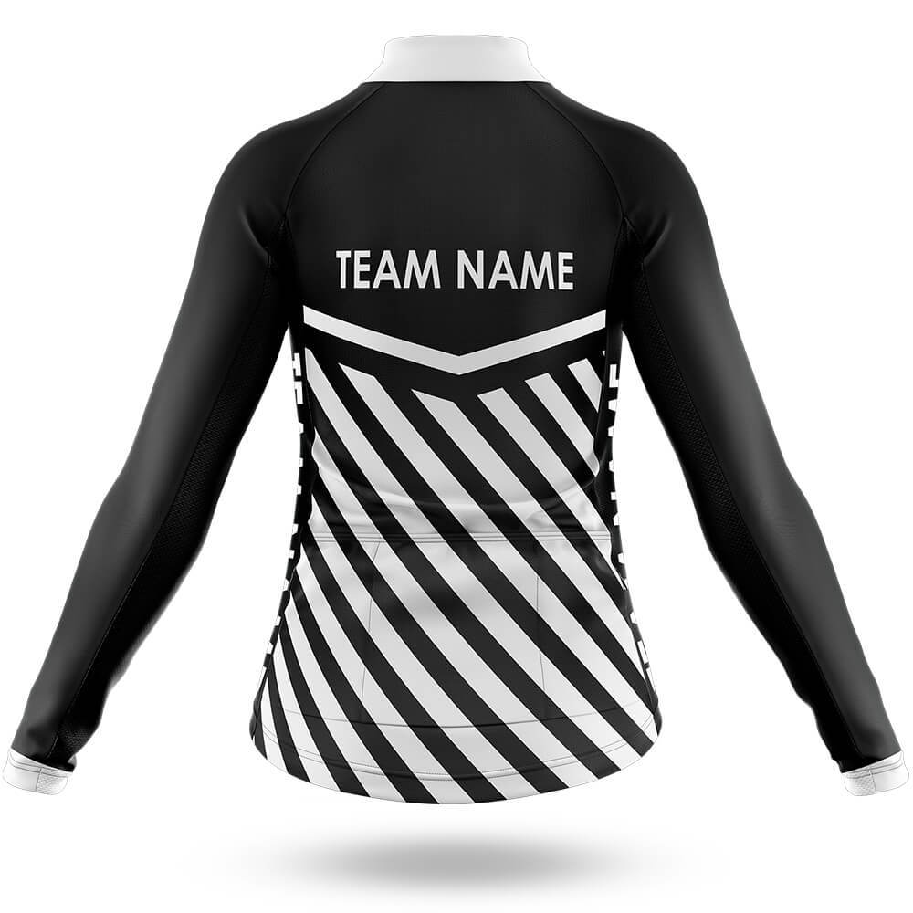 Custom Team Name M3 Black - Women's Cycling Kit