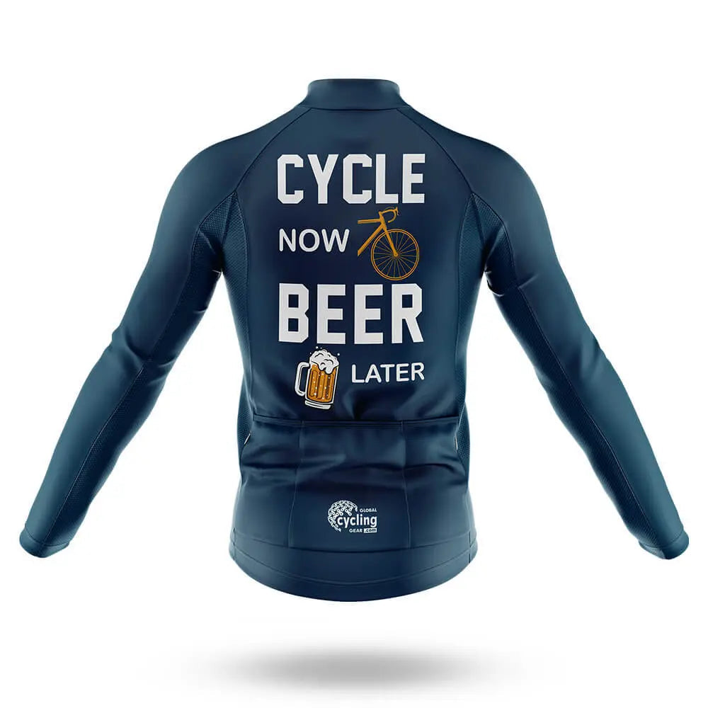 Cycle Now Beer Later - Men's Cycling Kit