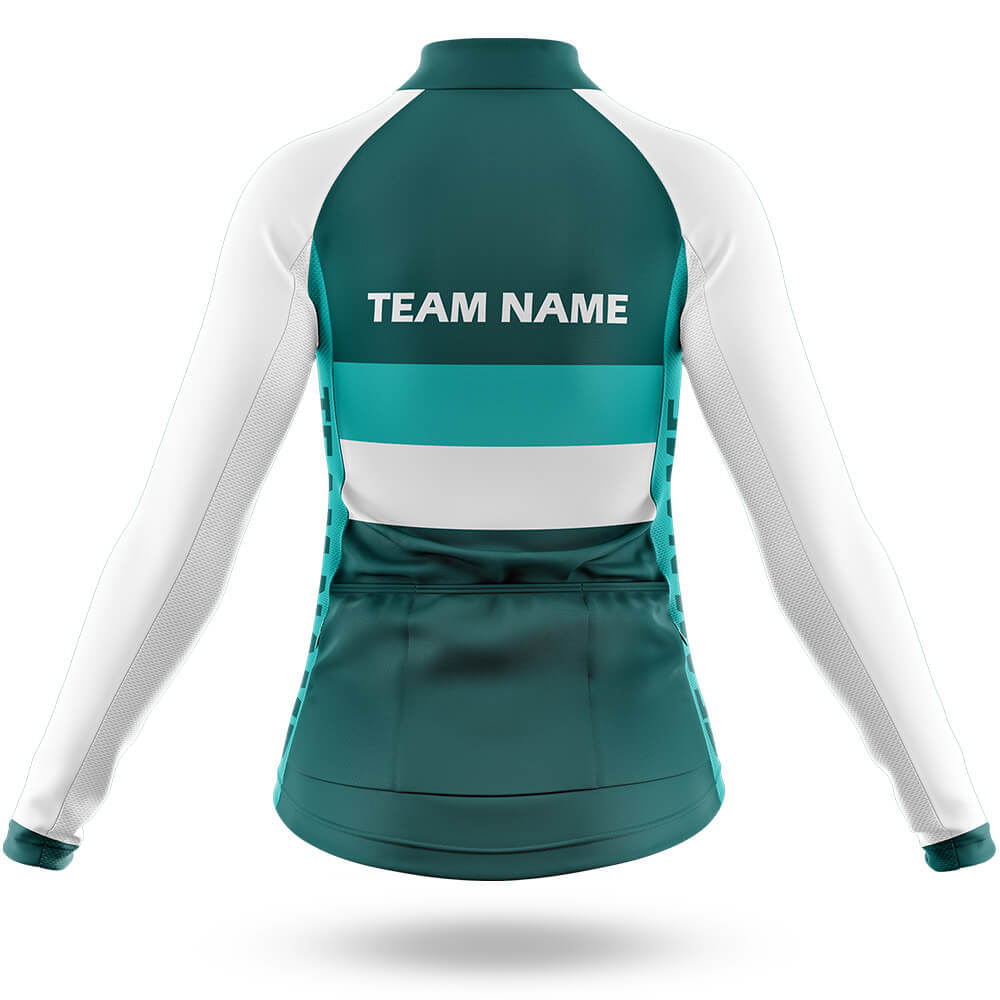 Custom Team Name M2 Green - Women's Cycling Kit