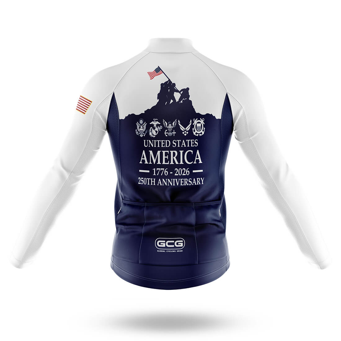 America 250 Navy Veteran - Men's Cycling Kit
