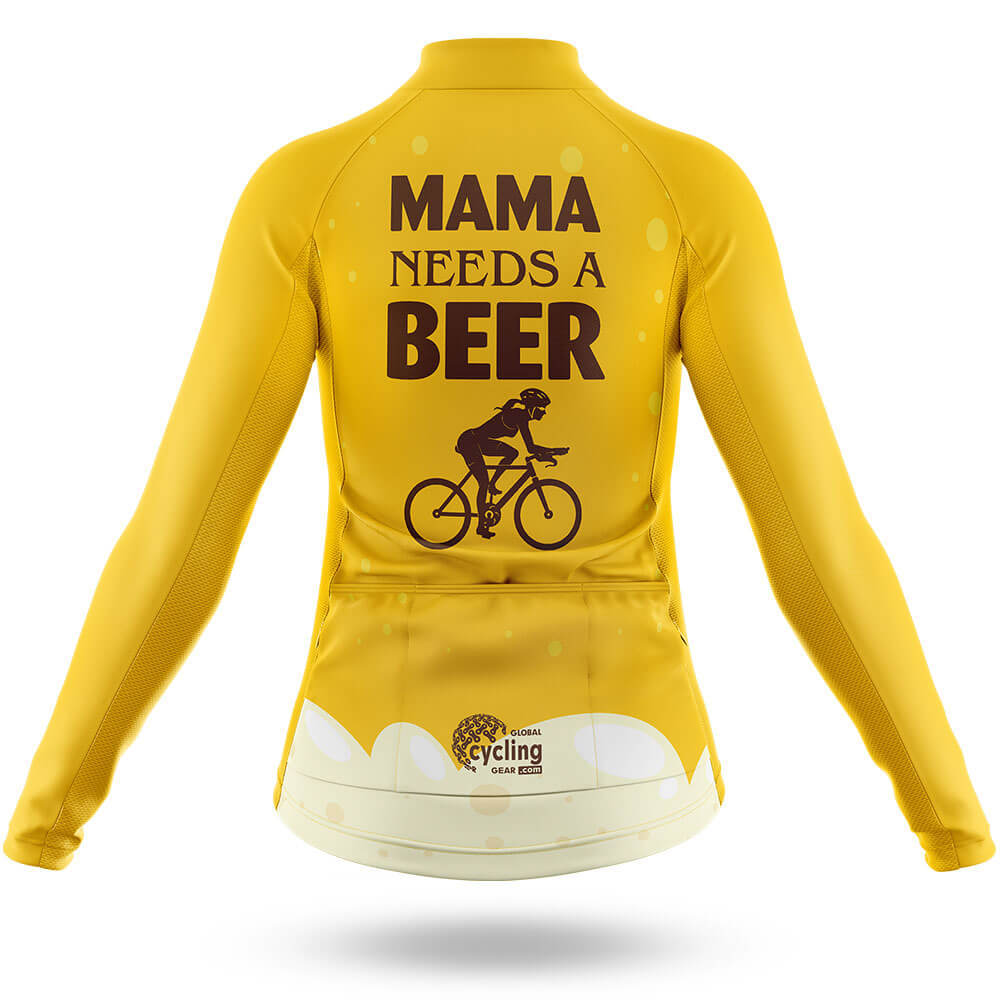 Mama Needs A Beer - Women's Cycling Kit