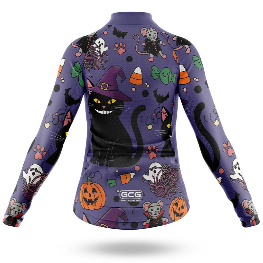 Black Cat Boo - Women's Cycling Kit