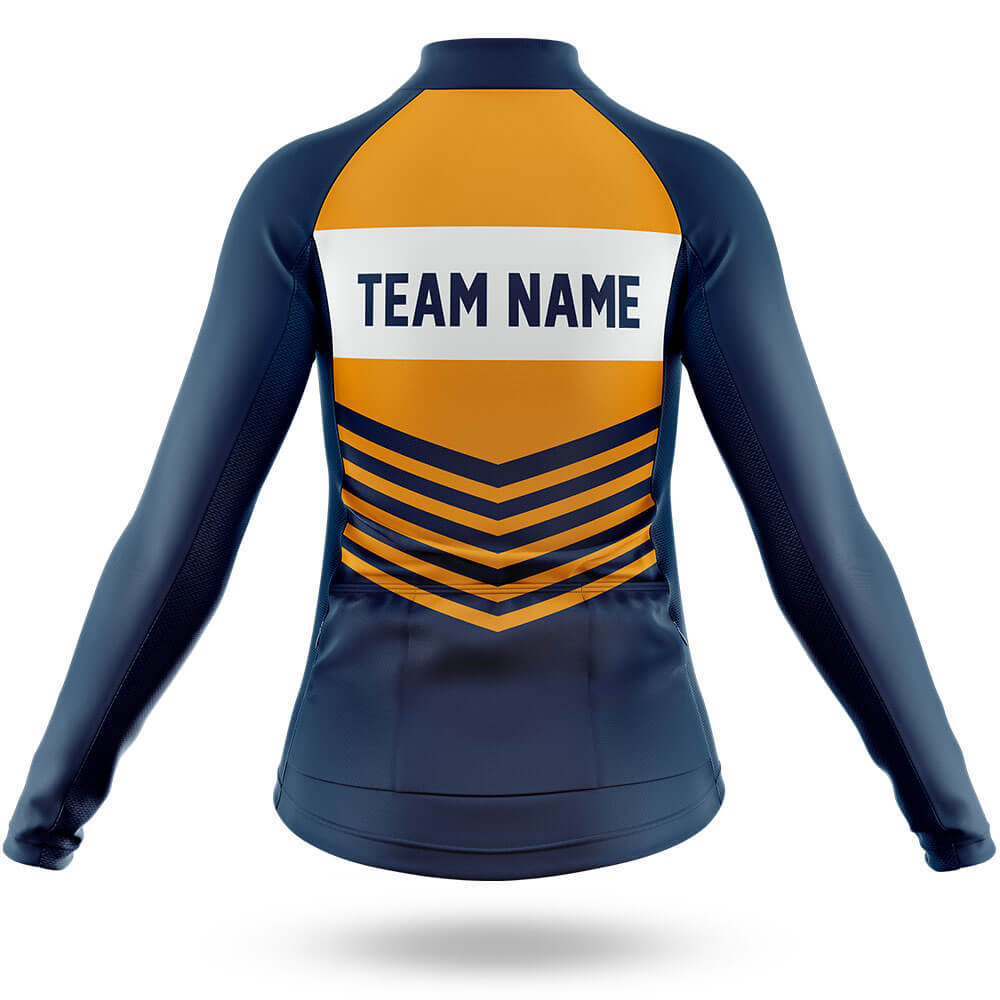 Custom Team Name V20 Navy - Women's Cycling Kit