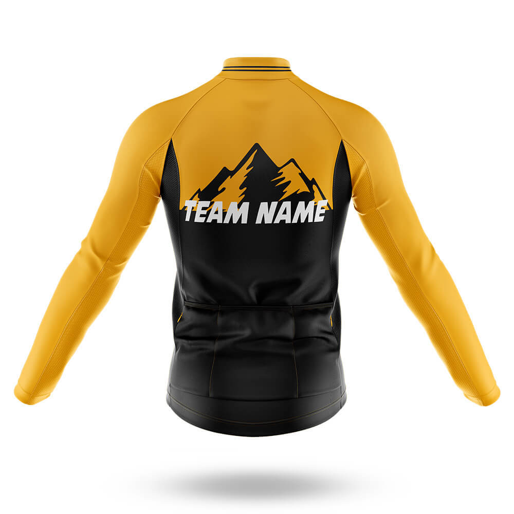 Custom Team Name V3 Black - Men's Cycling Kit