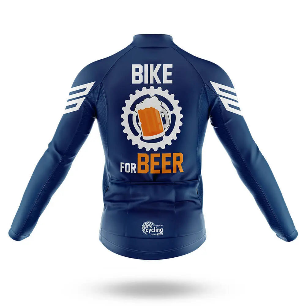 Bike For Beer V3 - Navy - Men's Cycling Kit
