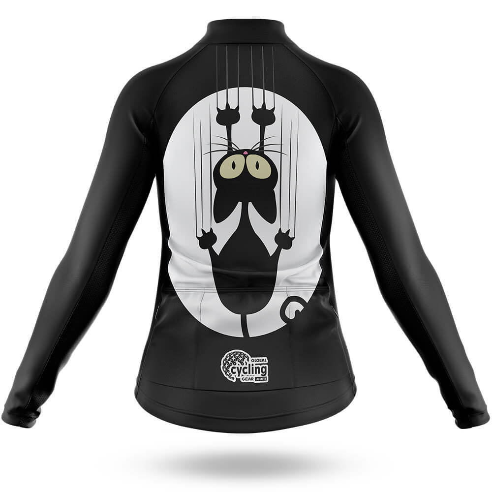 Black Cat Clawing - Women's Cycling Kit