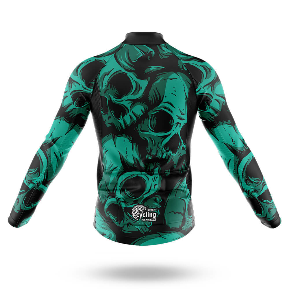 Green Skulls - Men's Cycling Kit