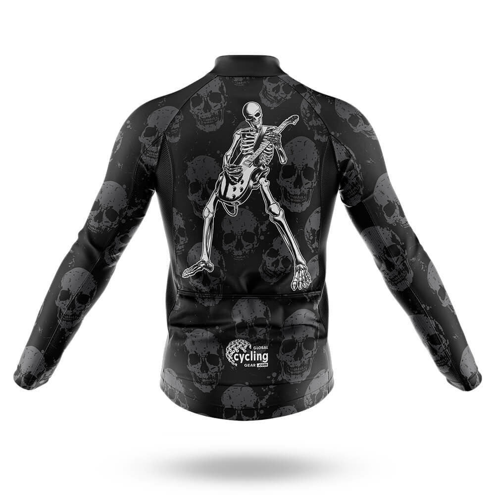 Skeleton Playing Guitar - Men's Cycling Kit