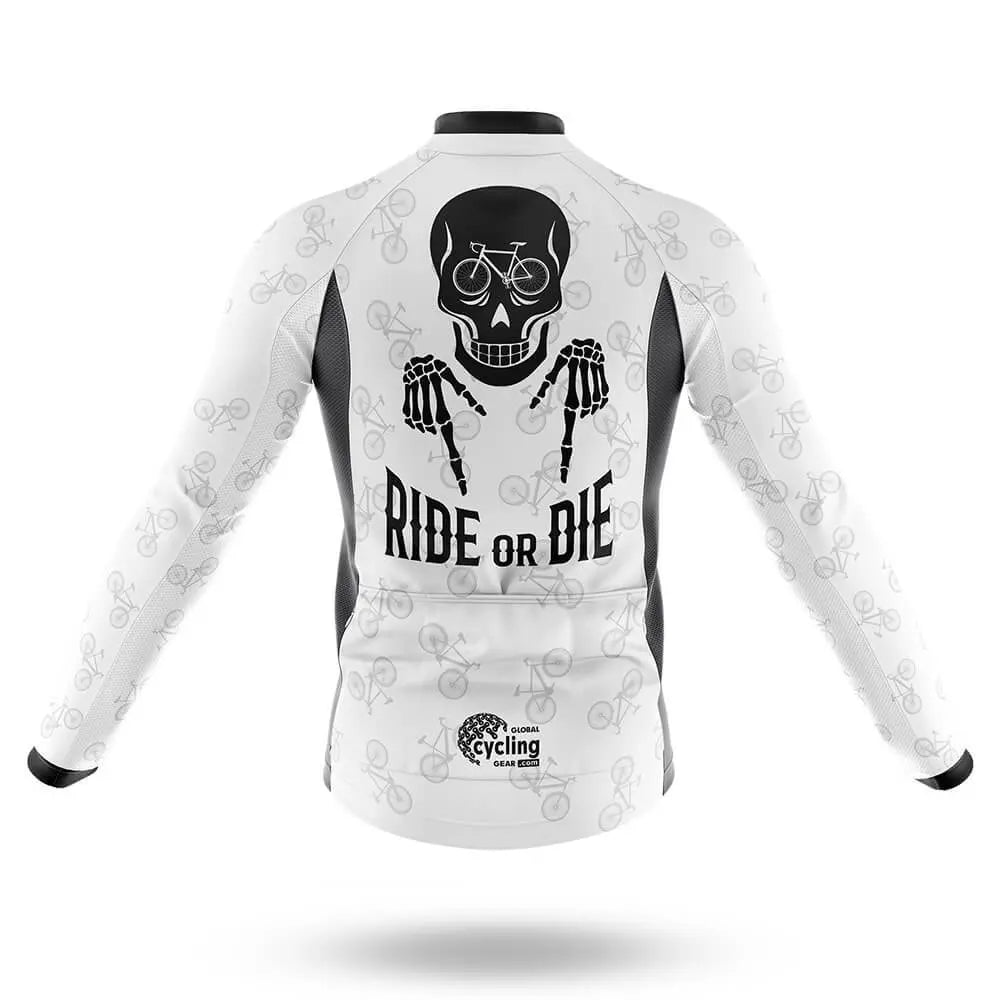 Ride Or Die V6 - White - Men's Cycling Kit