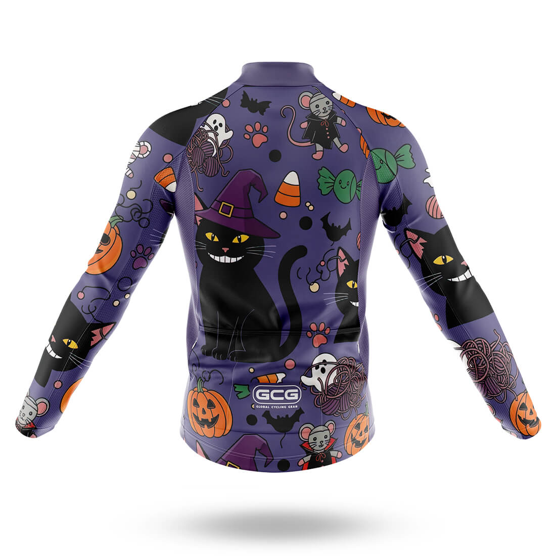 Black Cat Boo - Men's Cycling Kit