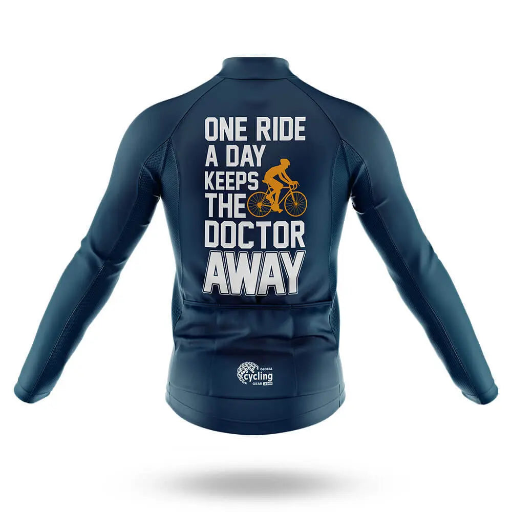 One Ride A Day - Navy - Men's Cycling Kit