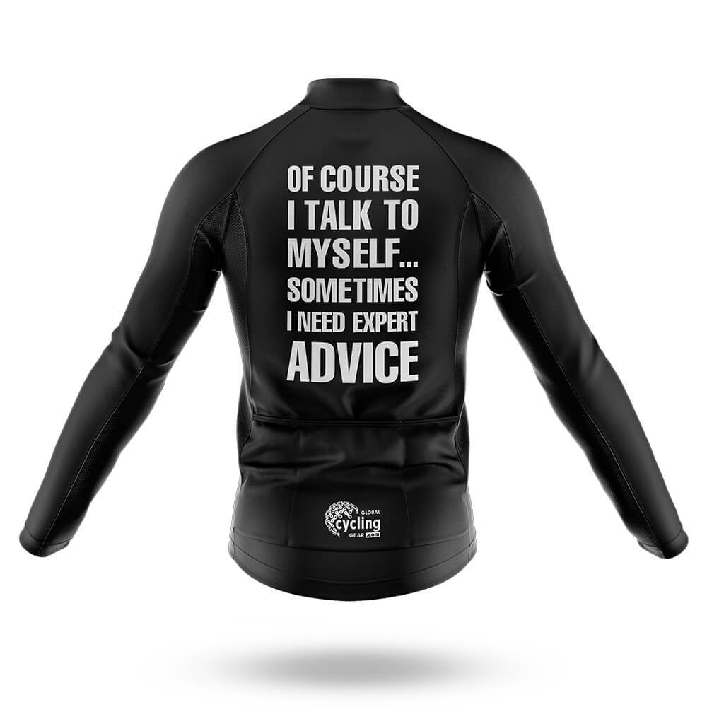 Of Course I Talk To Myself - Men's Cycling Kit