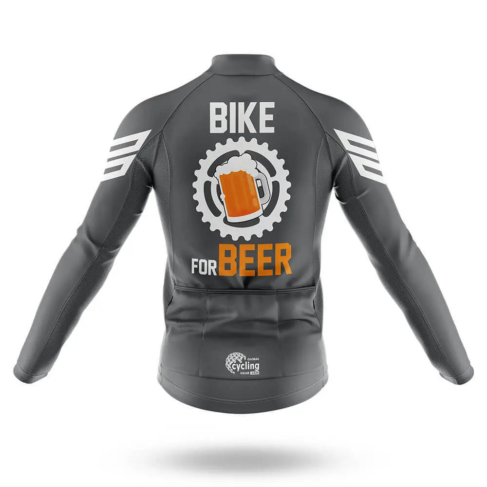 Bike For Beer V3 - Grey - Men's Cycling Kit
