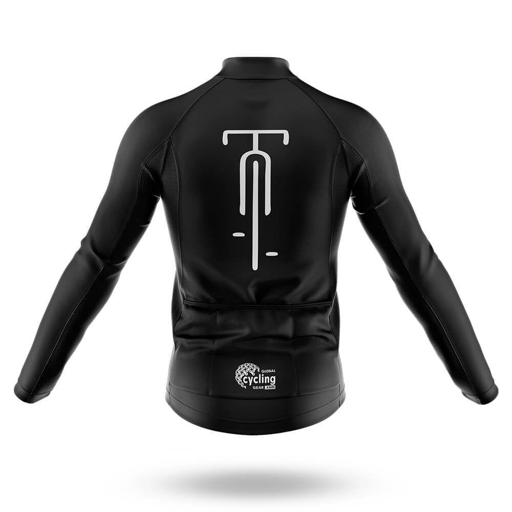 Minimal Retro Bike - Men's Cycling Kit