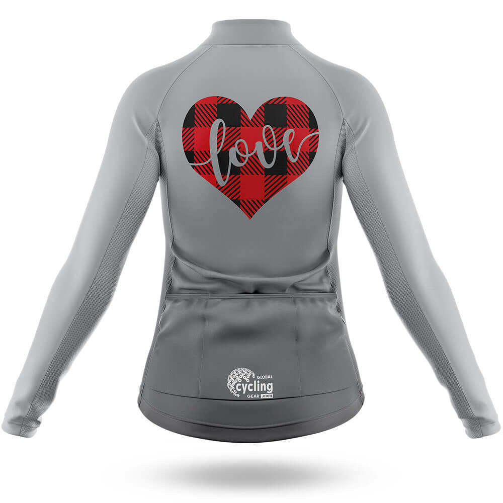 Red Plaid Valentine - Women's Cycling Kit