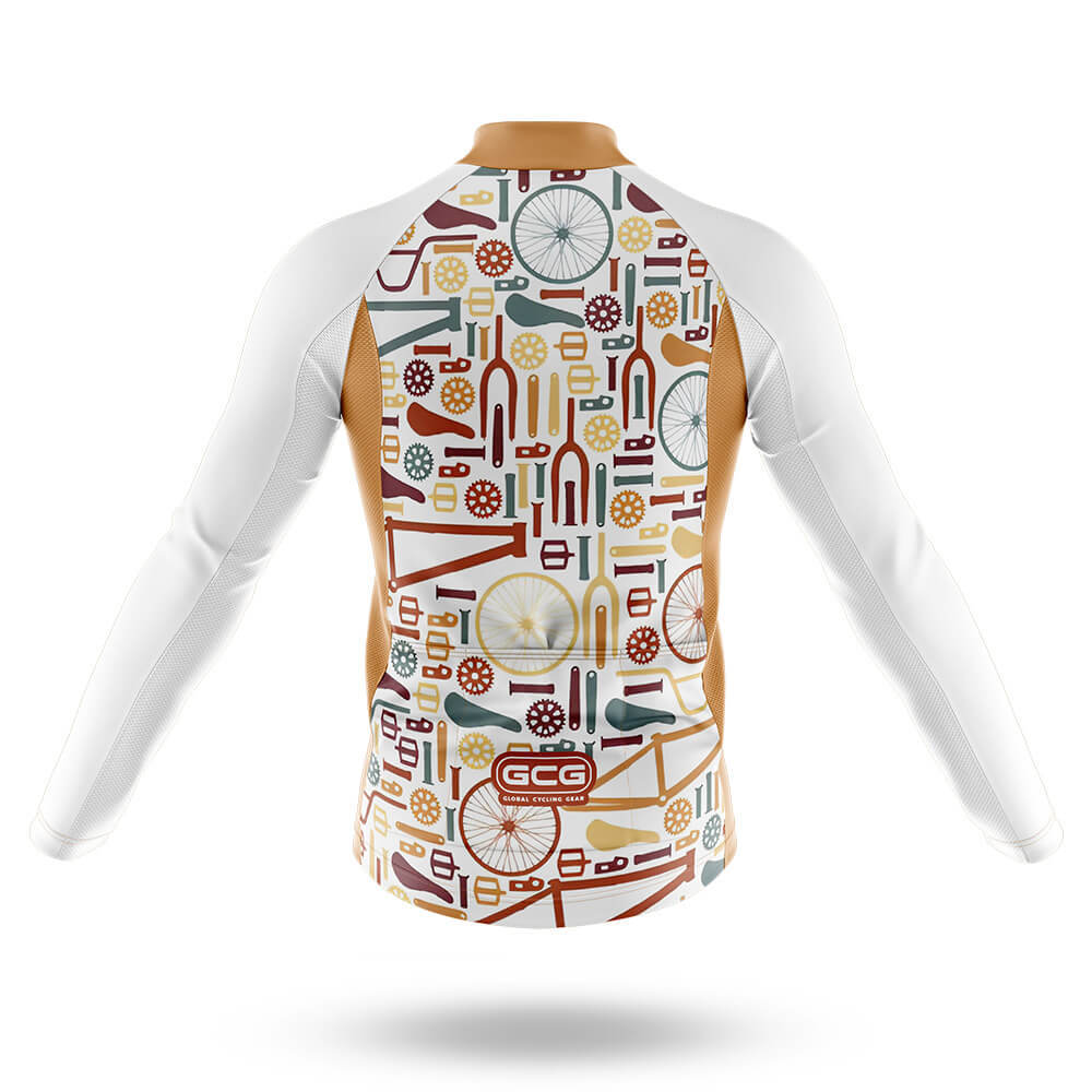 Bike Gear Pattern - Men's Cycling Kit