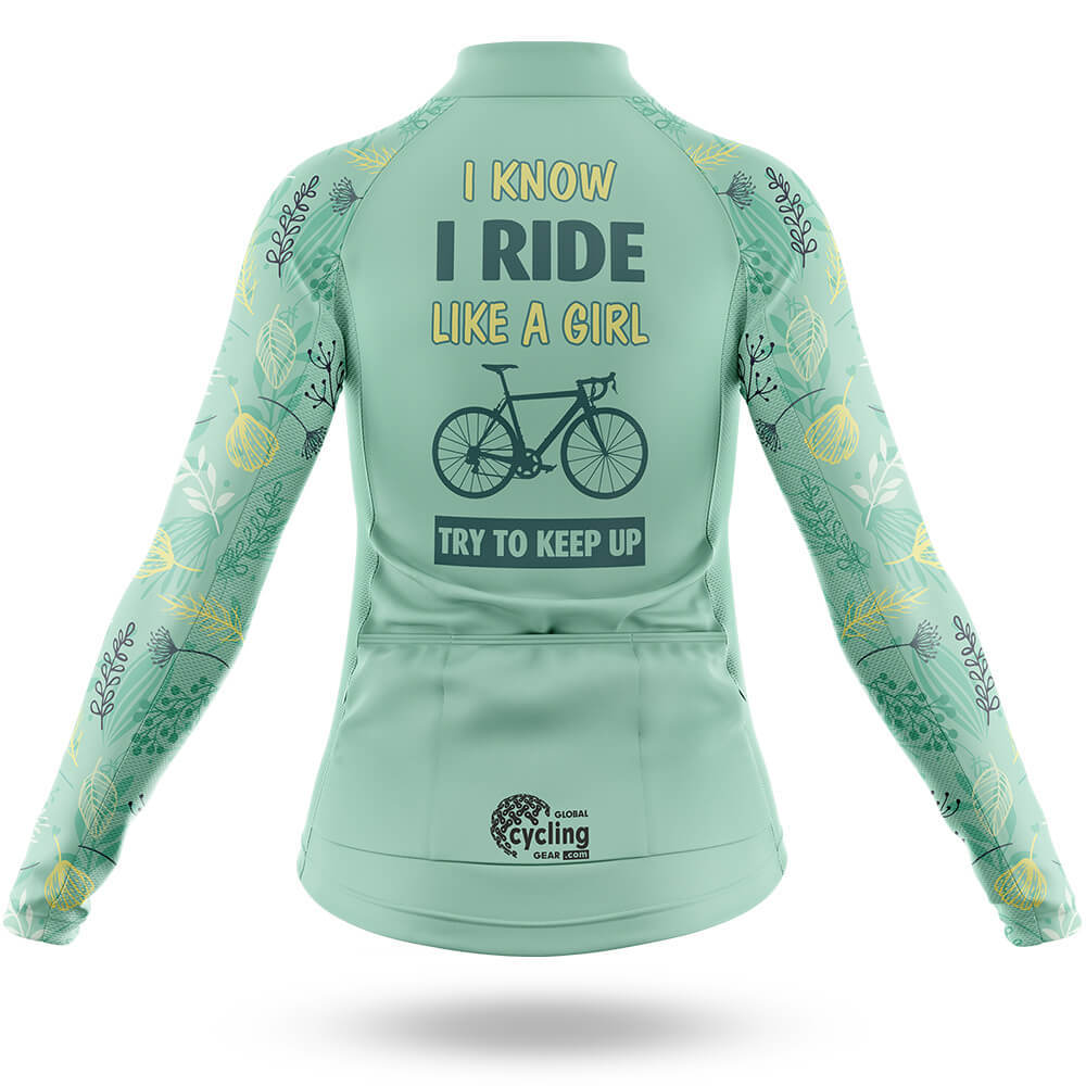 Like A Girl V6 - Women's Cycling Kit