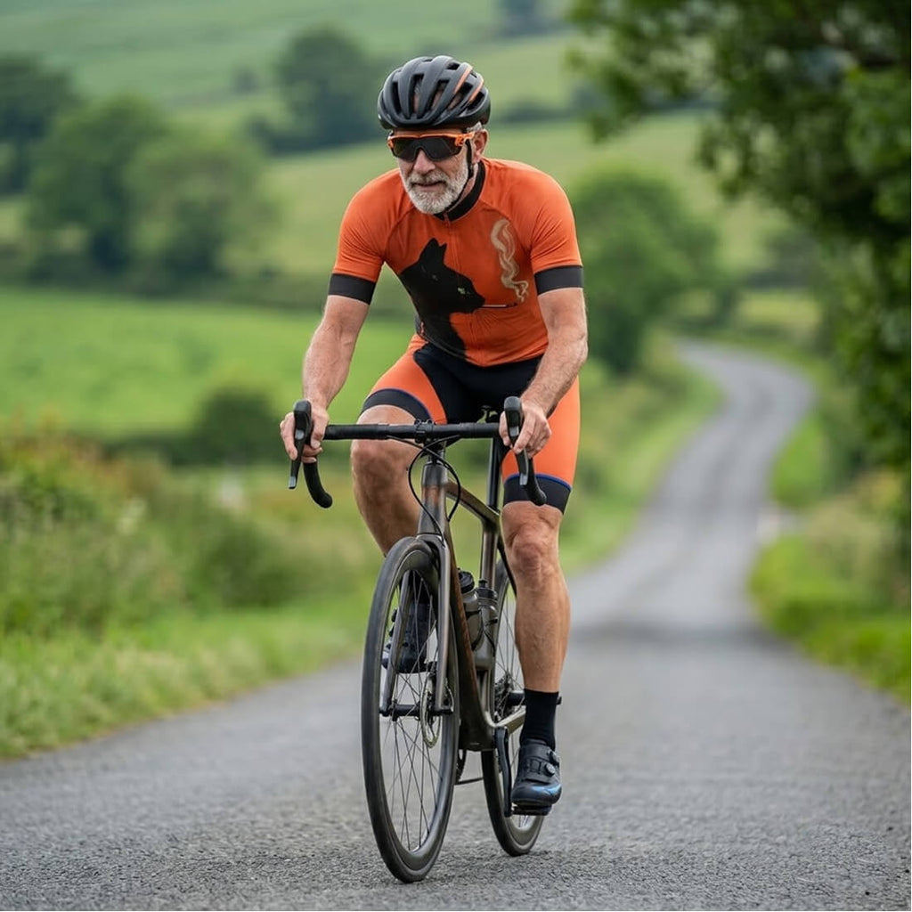 Black Cat Smoking - Men's Cycling Kit